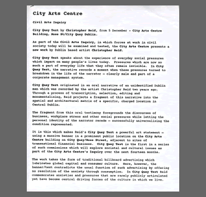City Quay TextThe Press Release