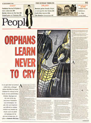 Fig. 12: Orphans never learn to cry.