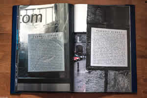 fig 10: An example of a double page spread in the book 'Limerick Memories'.