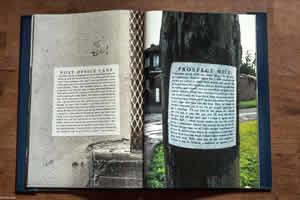 fig 15: An example of a double page spread in the book 'Limerick Memories'.